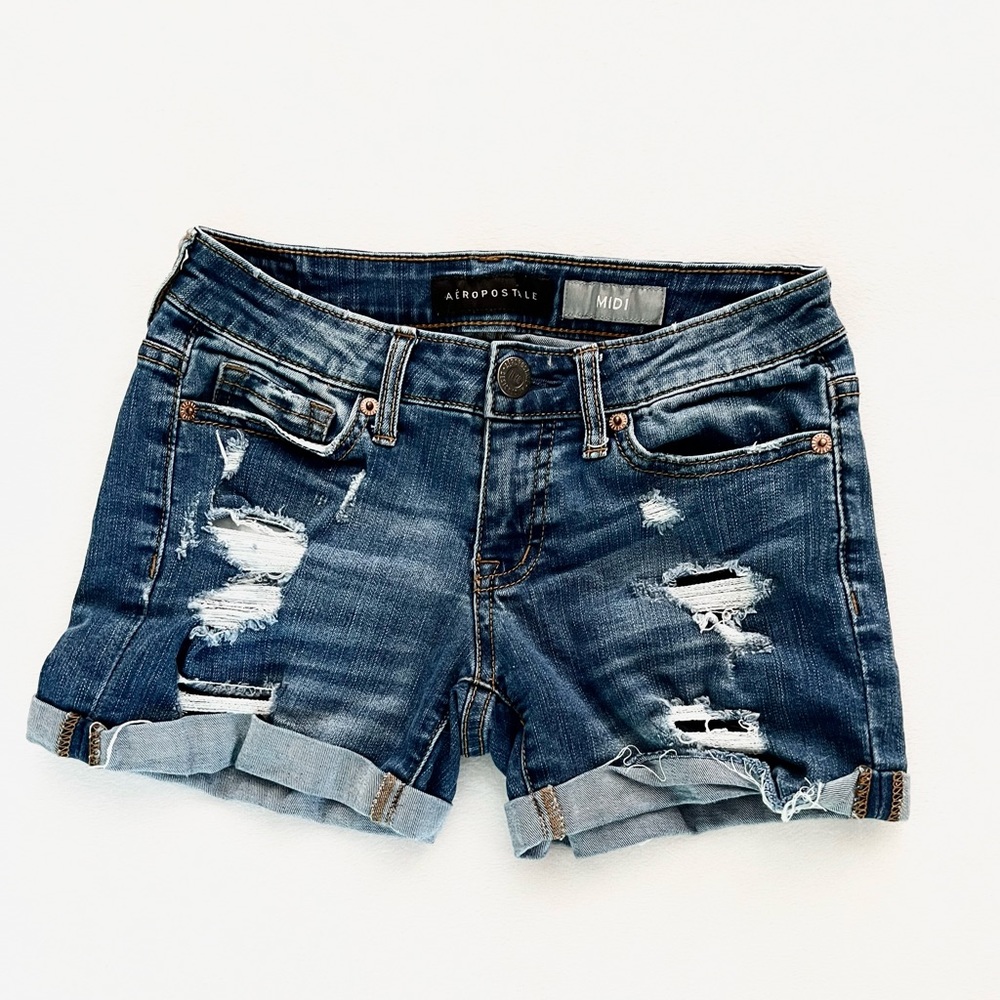 Aéropostale Jean Shorts (Size 000)